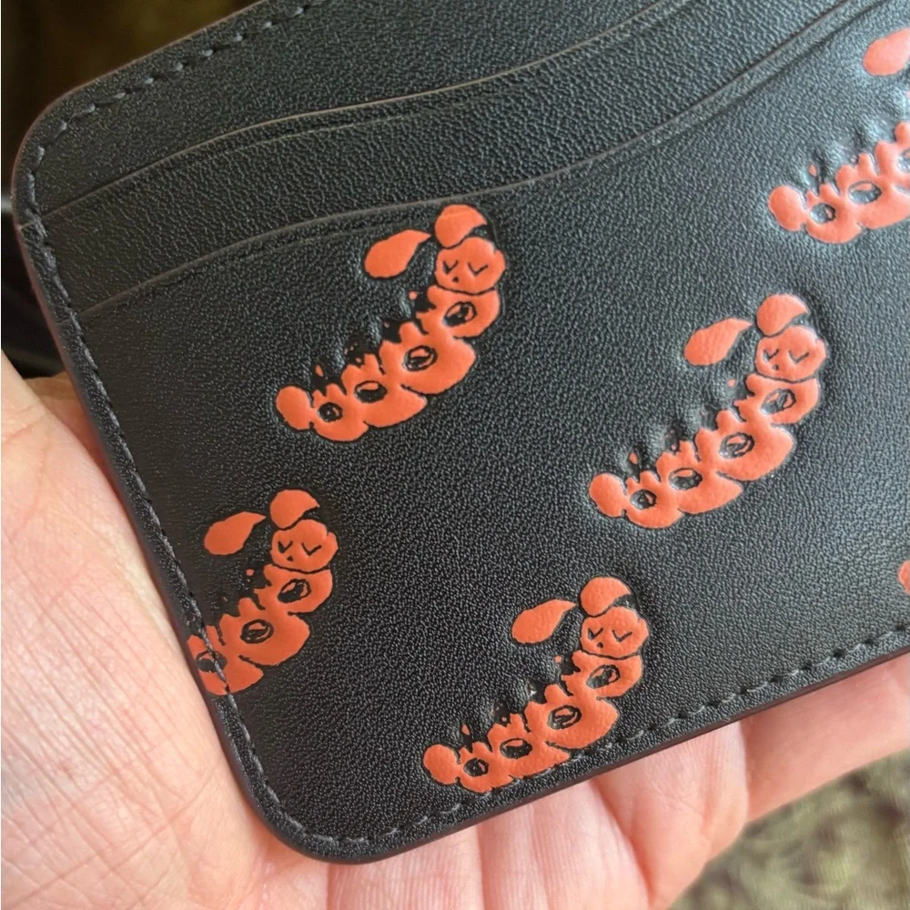 Authentic COACHTOPIA Leather Caterpillar shoulder magnetic closure hobo/card set - Picture 7 of 17